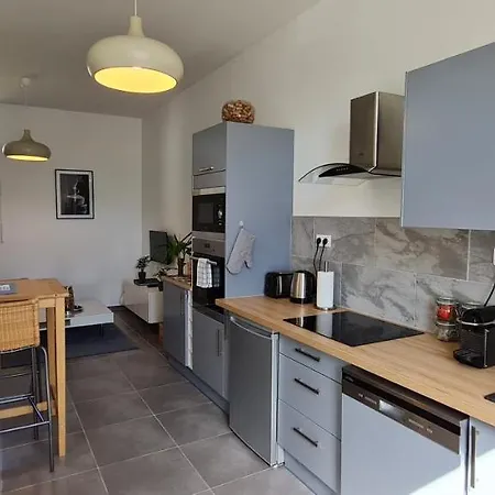 Chez Charles Centre-parking Prive-hospices-gare شقة